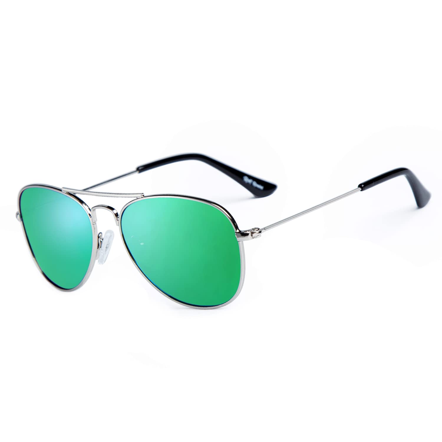 Rocf Rossini Occhiali Da Sole Per Bambini Protezione UV Cat. 3 Occhiali Da Sole Per Neonati E Bambini Occhiali Da Sole In Metallo Con Custodia