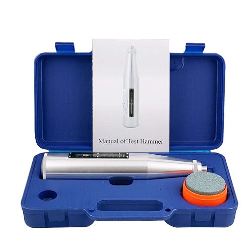 Miniatura 9 de Martillo de Schmidt del Resiliómetro del probador del martillo del rebote concreto 10 a 60Mpa con la prueba concreta portátil material de Shell de