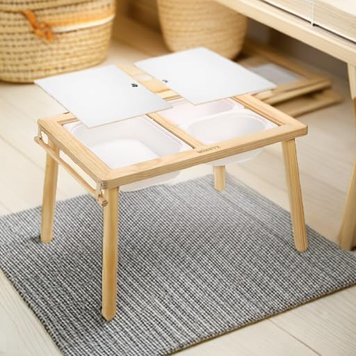 Multi-Purpose Table for Play, Study, Dining, and Storage, Sensory Activity Table with Storage Bins, Ideal Gift for Various Occasions
