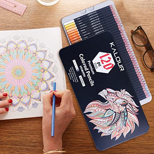 arte lápis | Lápis Colorir para Artistas - Lápis cor, 120 contas, lápis cor desenho artístico, lápis