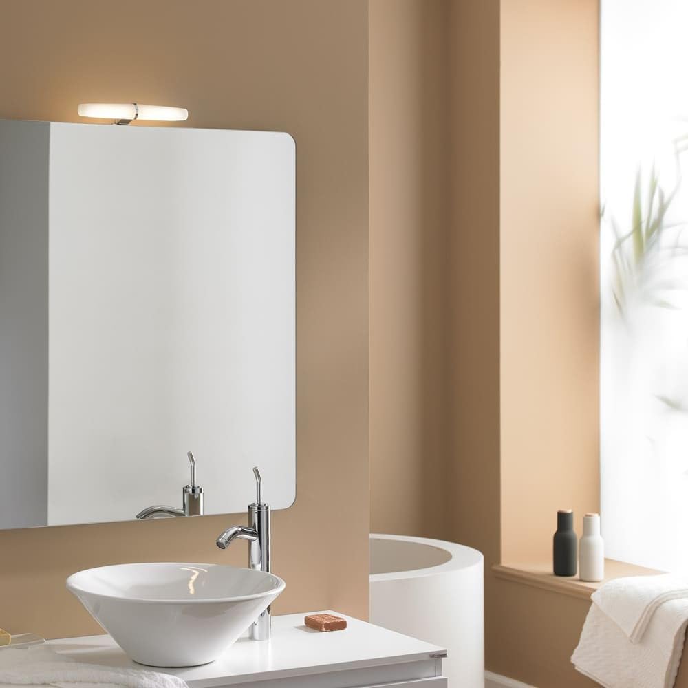 CristalRecord - Aplique baño led 6w 4000K Sevilla Cromo 43-690-06-001 - CR 43-690-06-001