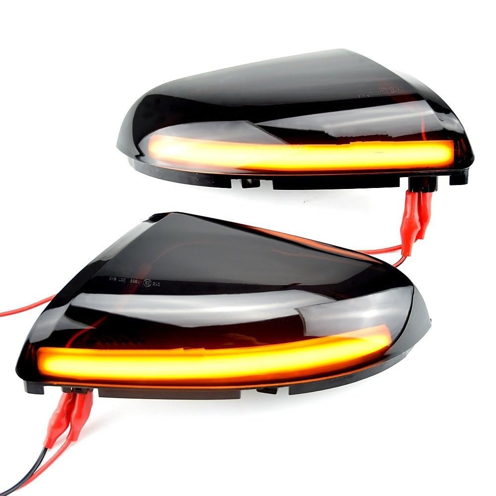 Auto Rückspiegel Blinker Für Dodge Ram 1500 2009-2018,1 Paar Auto-Rückspiegel, Blinker, Seitenspiegelleuchte Spiegelblinker