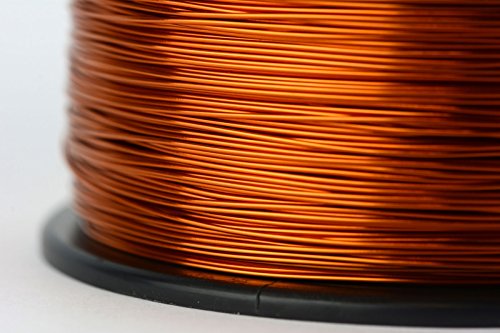 Image of TEMCo 22 AWG Copper Magnet Wire - 1.5 lb 752 ft 200C Magnetic Coil Winding