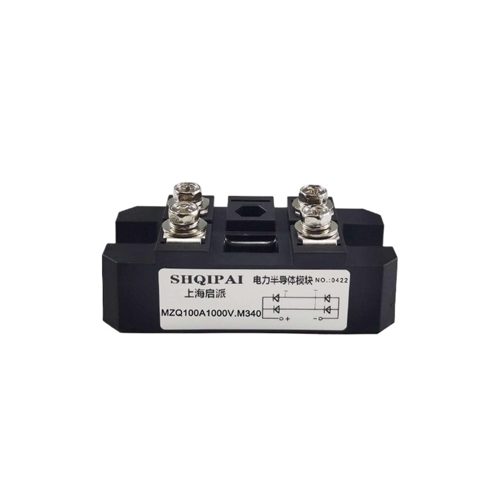 1PCS MZQ100A1000V modulo raddrizzatore a Ponte monofase a Recupero rapido 10A20A50A75A Veloce Media frequenza ad Alta frequenza 5KHZ(MZQ20A1000V.M340-HS2095)