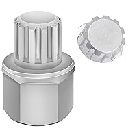 Vista 25 de Llave de tuerca de bloqueo de rueda de 11/15PT compatible con BMW, adaptador de tuerca de bloqueo de rueda, herramienta de extracción de orejetas