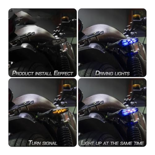 Indicateurs clignotants moto 12V pour vos sorties nocturnes