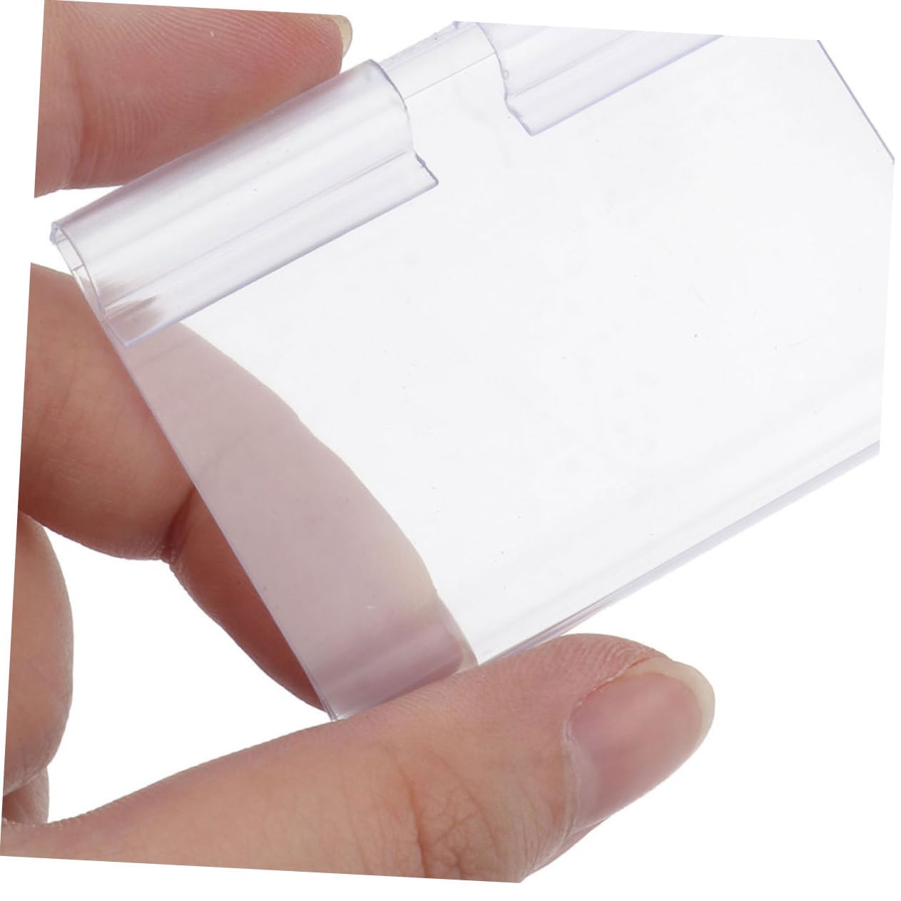 OSALADI 4 Set Supporti Per Cartellini Per Supermercati E Negozi Abbigliamento 50 Pezzi*4