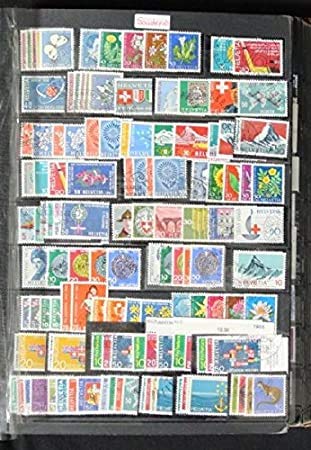 IHC ~ Switzerland 25 Different All Large and Small Stamps Multicolor