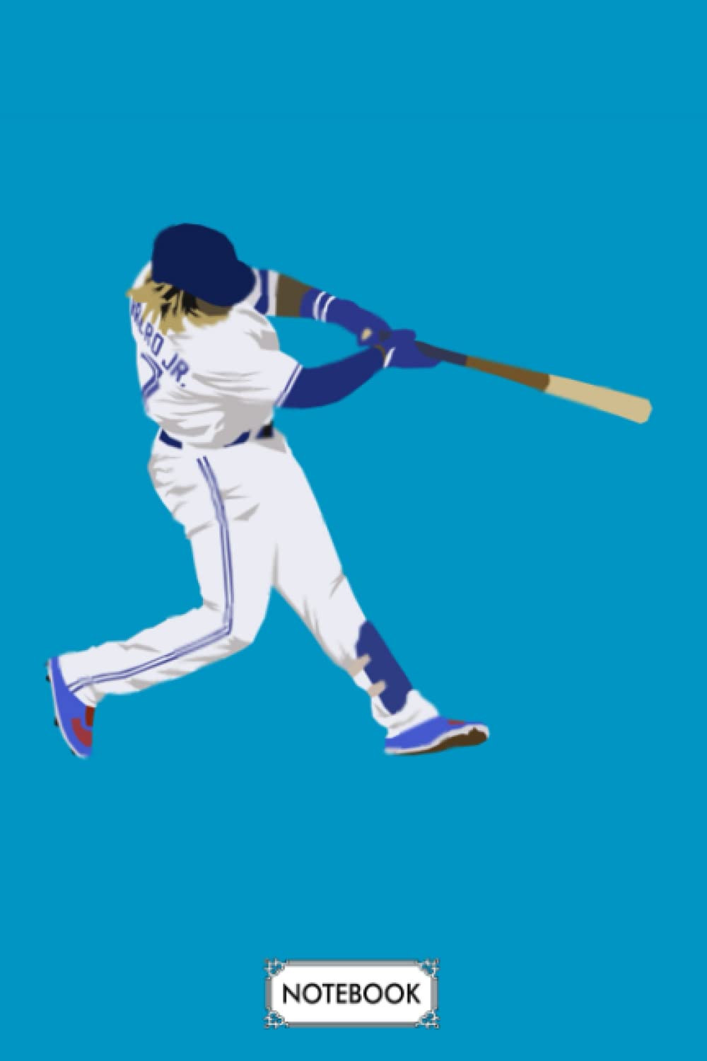 Vlad Jr Swing A51379 Notebook: 6x9 120 Pages, Journal, Planner, Lined College Ruled Paper, Matte Finish Cover, Diary