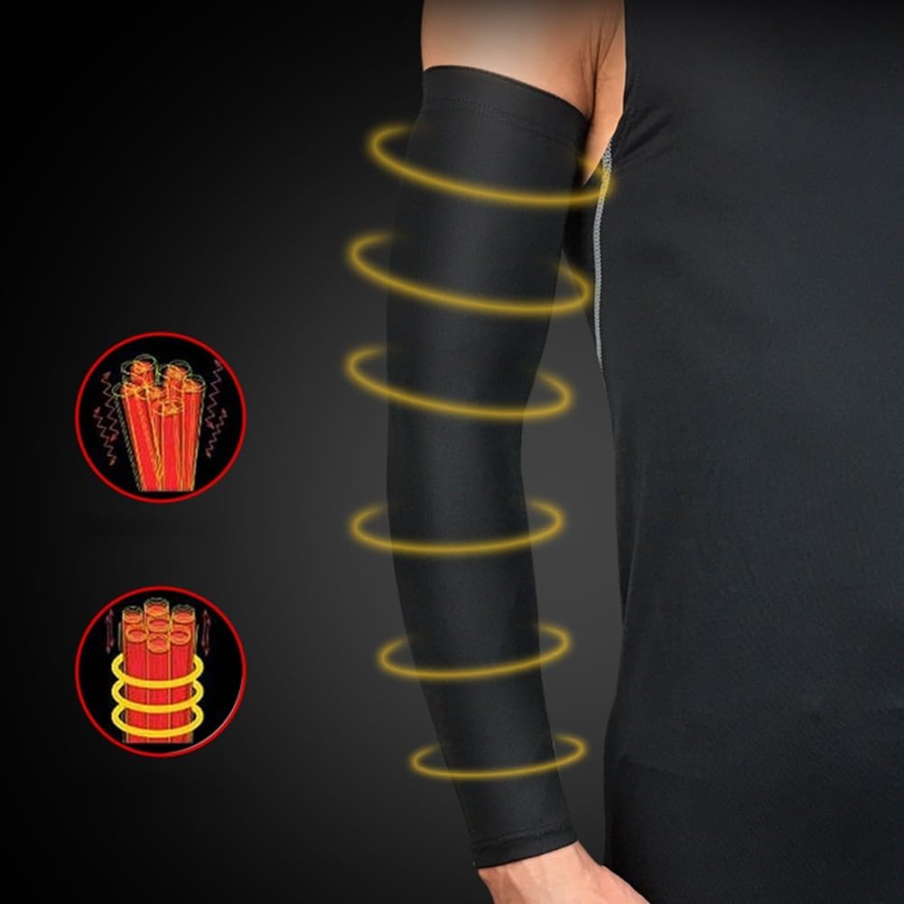 DAZZLEEX Coudières souples pour gardien de but - Protège-bras pour juniors et adultes - Manchons de compression musculaire en polyester - Bandes de protection solaire
