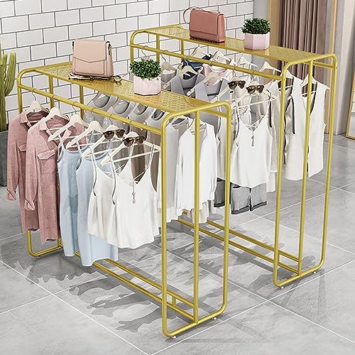 Étagère à vêtements sur pied chic et robuste pour dressing moderne - 4