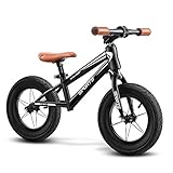 Manillar ajustable Y ASIENTO: La bicicleta de entrenamiento del equilibrio cuenta con un manillar (56 cm) y la altura del asiento regulable (40 ~ 51 cm), lo que garantiza un mejor ajuste para que el niño tiene capacidad para niños de 2-6 años de edad (80-120cm) 2.62-3.93ft.