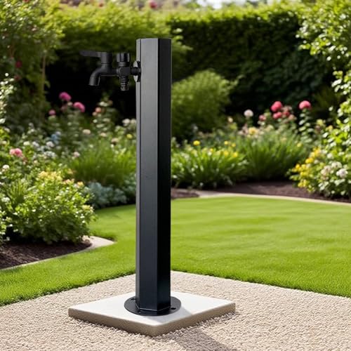 ���O�����K�[�f�����������^���u�����ΐ𐅐��X�e�����X�|�s���t�t���X�g�t���[�֌����A����23.6�C���`(Double-spout faucet Height: 60cm)