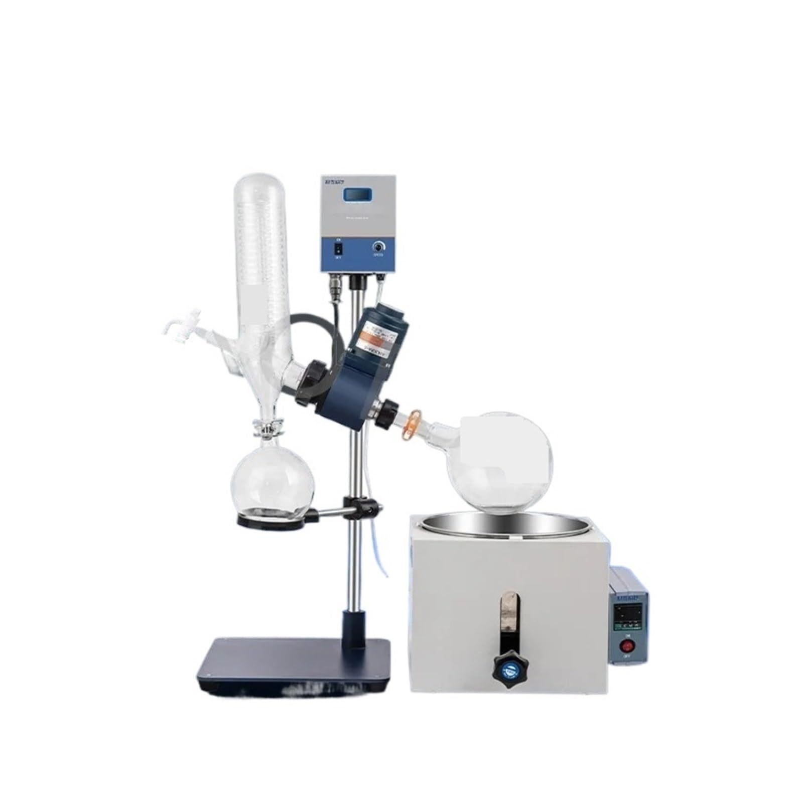 Evaporador Rotatorio A Escala De Laboratorio Destilación Vidrio Rotavapor Con Evaporación Por Rotación RotacióN Estable(2L)