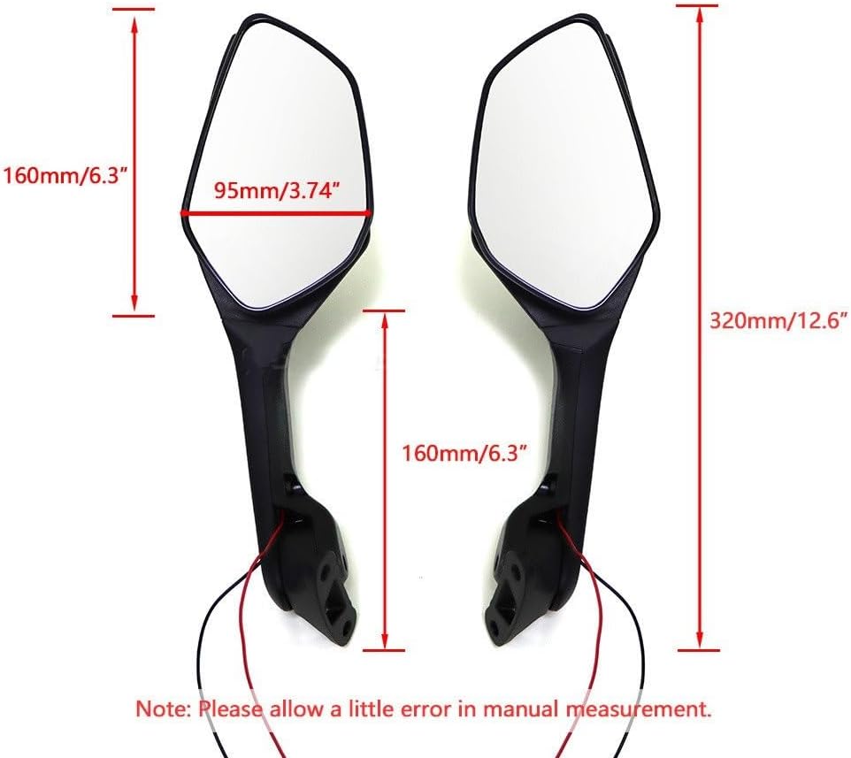 バイクバックミラー 用 カワサキ 用 ZX-10R 2011 2012 2013 2014 2015