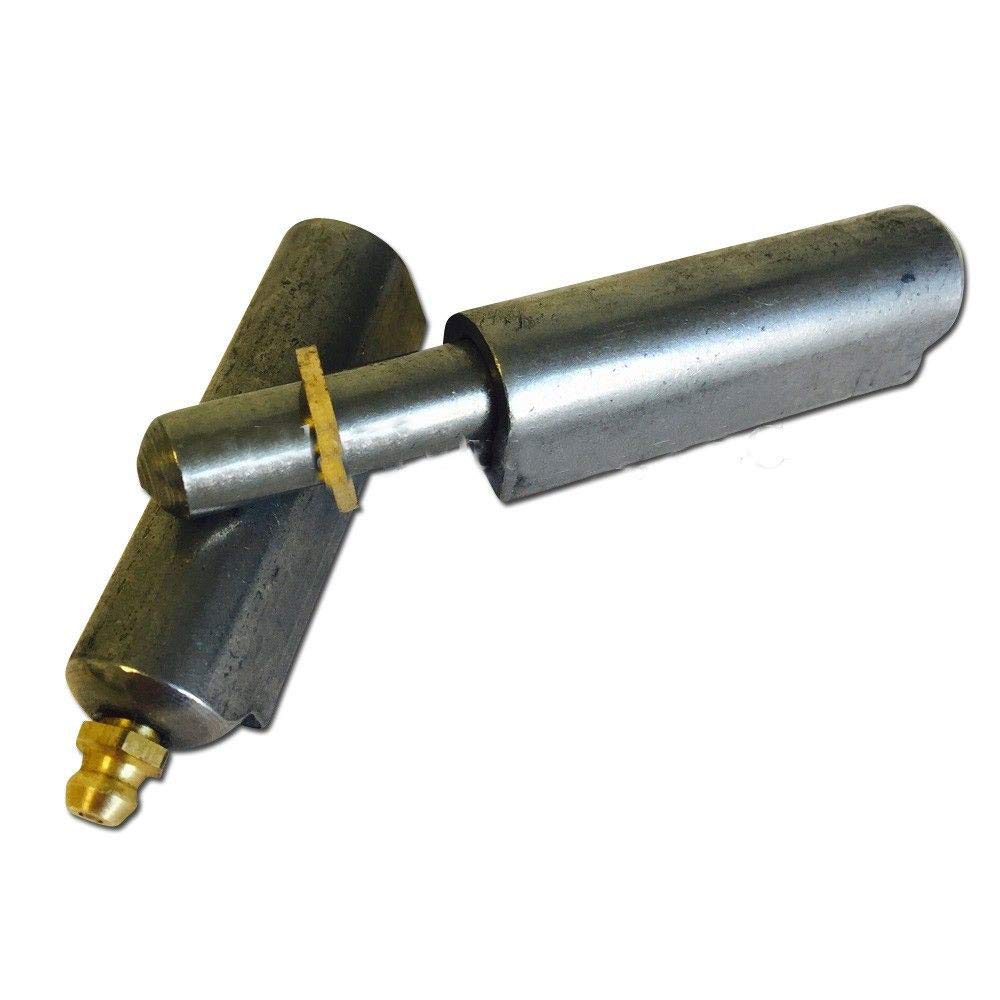 Charnière pour fumoir de barbecue 10,2 cm et poêle à souder sur la fosse
