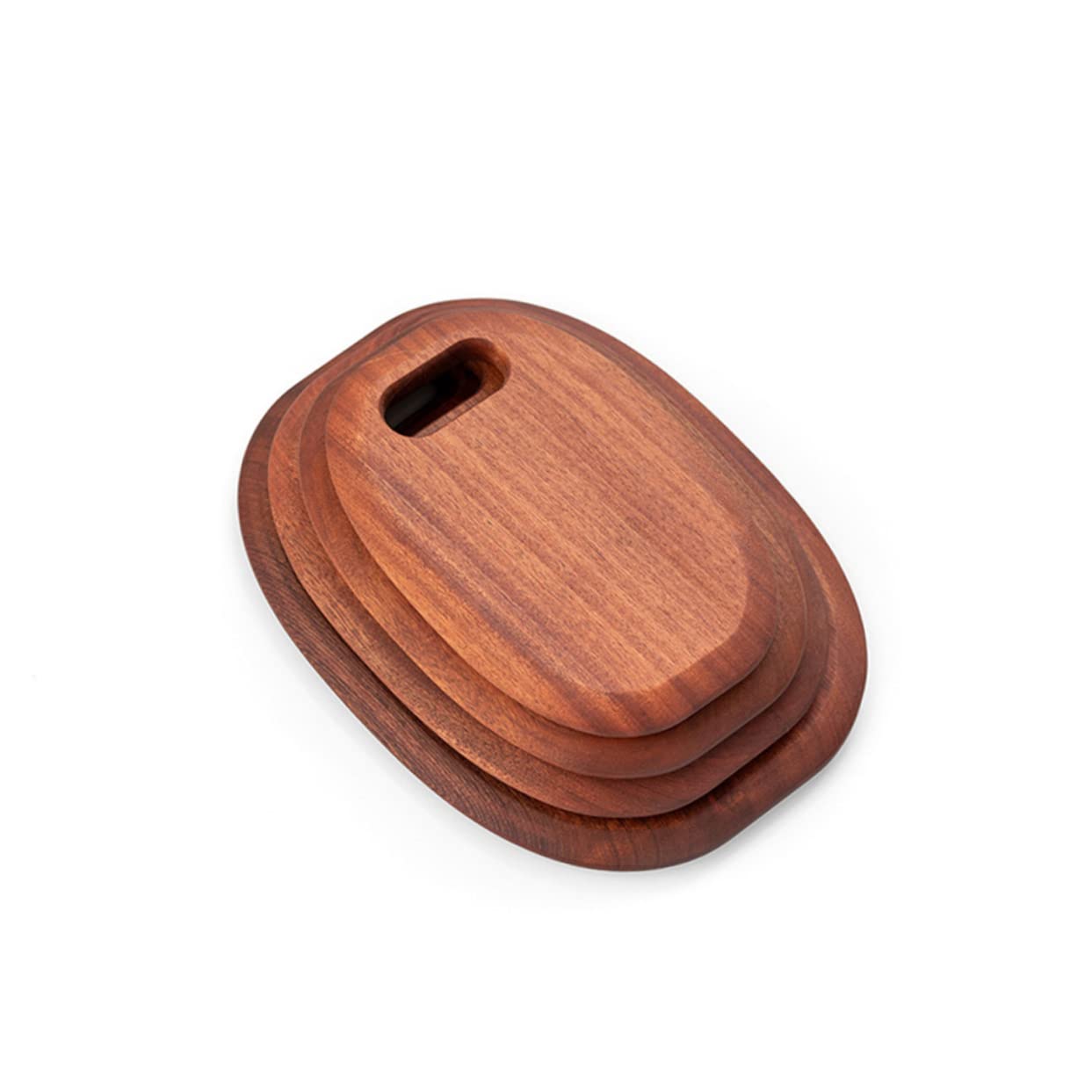 Planche à découper en bois massif 33x23x2.5, grand bloc de cuisine suspendu