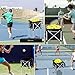 NEESEEYEE Portable Pickleball & Tennis Ball Collector Pickleball Caddy Practice Equipment (Holds 100 Pickleballs or 150 Tennis Balls)