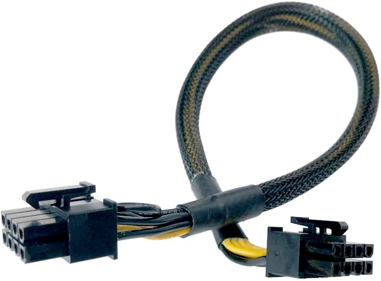 GinTai 8(pin) to 8(pin) Power Supply Cable Replacement for DELL R730 and Nvidia K80/ M40/ M60/ P40/ P100 PCIE GPU๏ผ35cm๏ผ