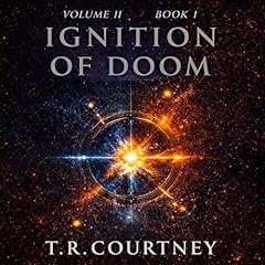 Diseño de la portada del título Ignition of Doom