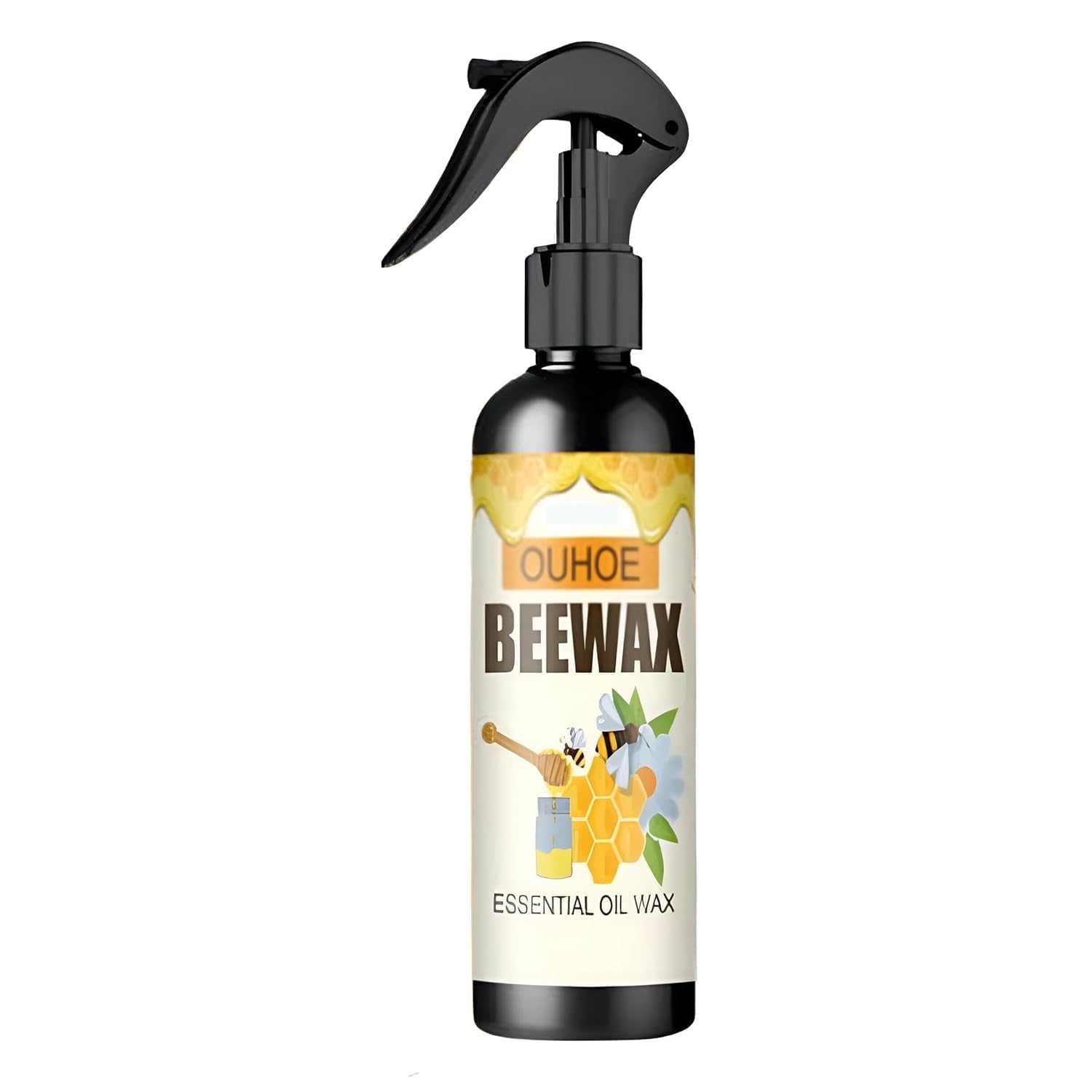 QONETIC Pack of 2 Beeswax Furniture Polish Spray Wood Shine 120 ml Natural BeeWax Spray Brown Wooden Furniture Cleaner Floor Polishing Shiner for Old Furniture Door, Table, Chair, Laminate (B0CXMF1DK9) Amazon Price History, Amazon Price Tracker