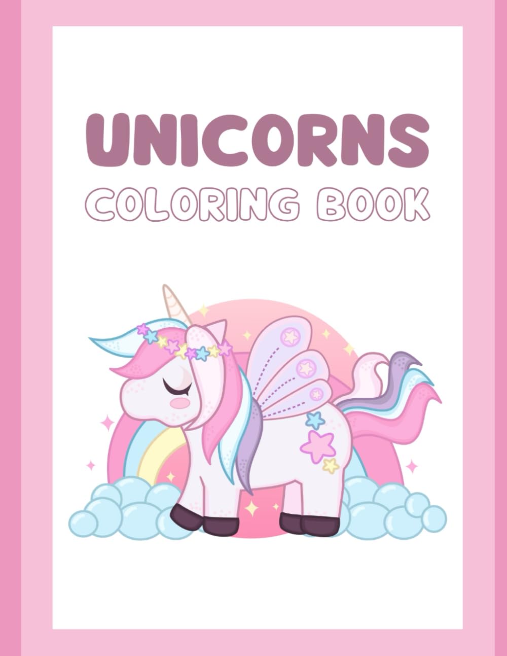 Unicorn Colouring Book