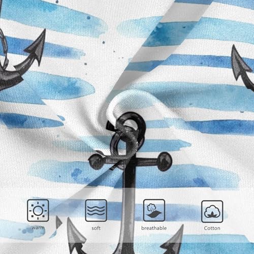 Colorful Toddler Underwear Floral 2t Cotton Panties for Girl Black Anchors Blue White Kids Undies Briefs3