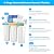 SpiroPure Unbranded Reverse Osmosis System Generic RO Water Filter Under Sink, 6-Stage RO Water Filtration System with Remineralization