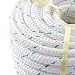 NEW 3/7" x 150’ Double Braid Polyester Bull Rope Cord Sling, 5900Lbs Tensile Strength, Great for Tree Work, Cargo, Sailing, Rigging, Outdoor, Climbing, Camping, Marine, General Purpose and Etc