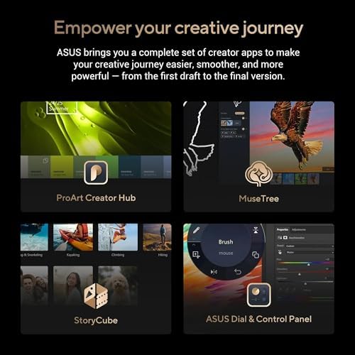 <p>ASUS ProArt PX13 2-in-1 AI Laptop: 13.3" 3K OLED Display, Ryzen 9 HX, RTX 4050, 32GB RAM, 1TB SSD, Win11H with DKZ USB Port Expander</p>