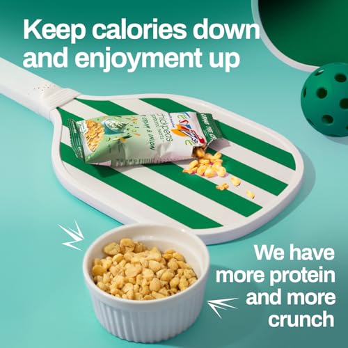 Image of Snack Festive Sea Salt & Honey BBQ Pack Roasted Chickpea Snacks, 8 Bags 1 oz Crunchy Protein Garbanzo Beans, Healthy Nut Free Vegan Non-GMO Soy-Free Balanced Macro