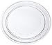 Invero Plateau tournant universel en verre pour micro-ondes avec profil plat (272 mm)