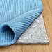 RUGPADUSA - Basics - 8'x10' - 1/4" Thick - 100% Felt - Protective Cushioning Rug Pad - Optional Non Slip Rubber Backing - Safe for All Floors and Finishes including Hardwoods