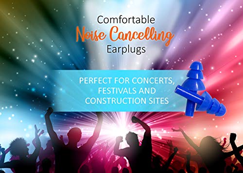 Image of My choice Soft Silicone Noise Reduction Ear Plugs (4 units) -Combo Pack of 2 Pairs
