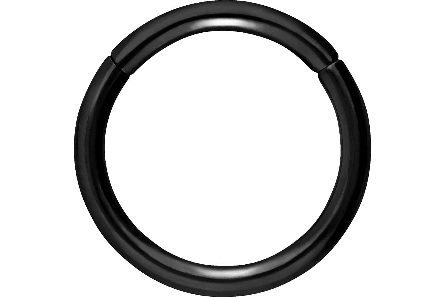 PIERCINGLINE Anillo segmento Clicker de titanio – Piercing para nariz, tabique, oreja, hélice o tragus