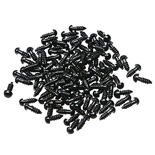 Winnereco 100Pcs Plastic Safety Eyes For Bear, Doll, Puppet, Plush Animal (6Mm) #TOP5