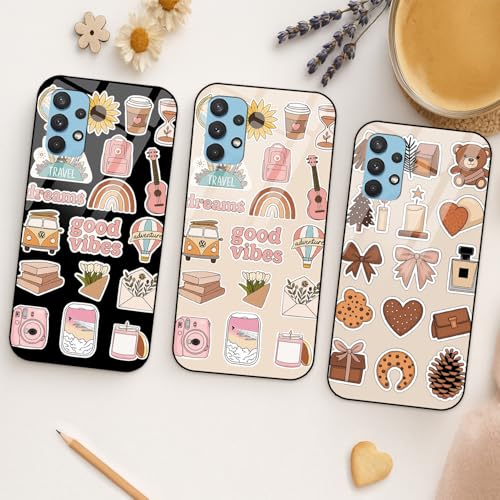 Image of COLORflow Back Cover Compatible with Samsung Galaxy A23 4G / A23 5G | Pastel Dreams Collection Customized | Shockproof TPU Bumper with Camera Protection Back Cover
