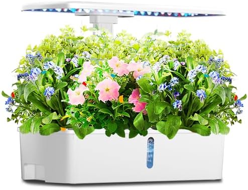 Hydroponics Growing System Kit 12 Pods, Hydroponic Herb Garden Kit ...
