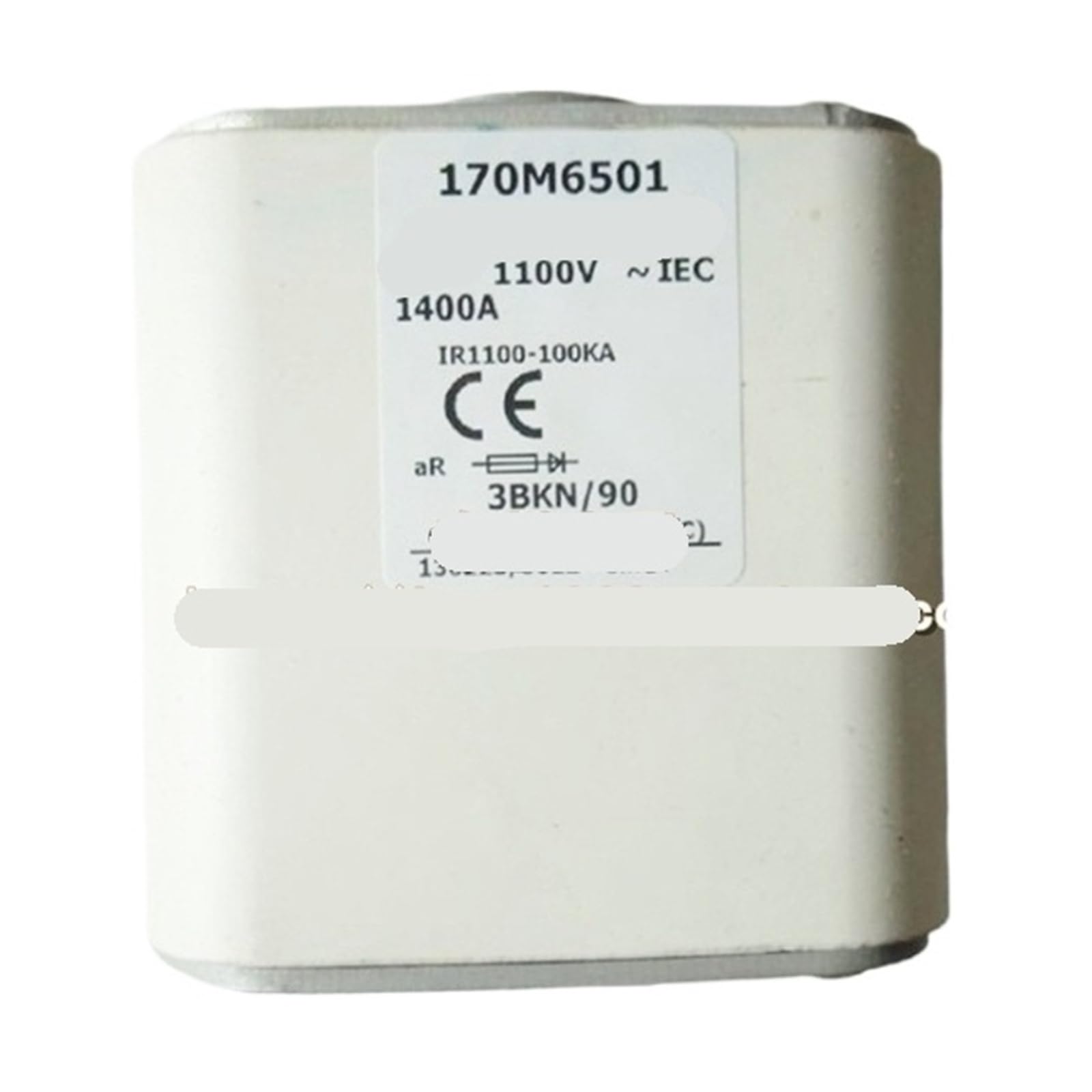 Fusible 170M6501 protégez vos semi-conducteurs contre les surcharges électriques 1400A 1100V