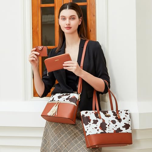 Women's 4-Piece Handbag Set for $39.99 on Amazon - Image 3