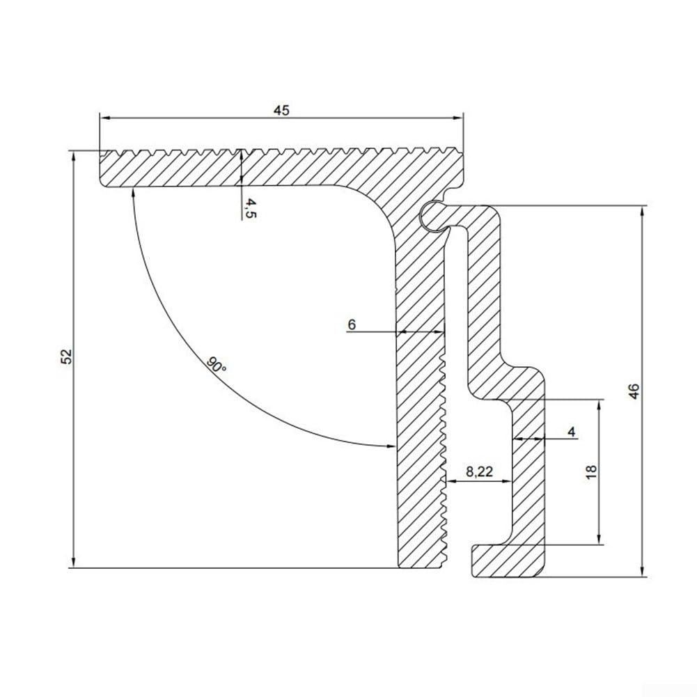 Abrazaderas de panel solar de aluminio con tornillos de acero inoxidable, soportes de montaje, abrazaderas de extremo para fijar paneles solares en estructuras de techo de chapa plegada (10 unidades)