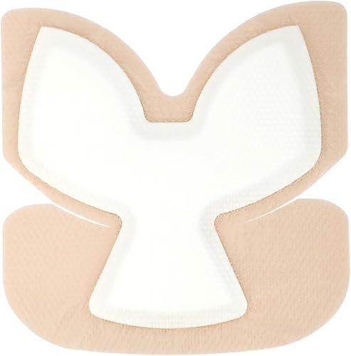 Vendaje de espuma con borde de silicona para el talón, impermeable, absorbente, vendajes para heridas por presión, adhesivo protector de borde para