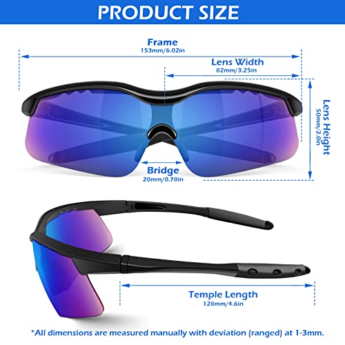 Image of OXG 12 Pack Safety Glasses, ANSI Z87.1 Protective Eyewear for Men Women
