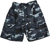NORTY Swim - Mens Camouflage Swim Suit, Grey 41577-Large