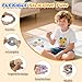 6 Pack Sensory Fidget Toys, Soft Silicone Texture Worry Stones Autism Fidgets for Kids Adults, Quiet Fidget Toy for Stress Relief, ADD, ADHD - Schoolroom Prizes, Party Items, Optimal Gifts