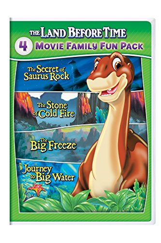 The Land Before Time VI-IX 4-Movie Family Fun Pack (The Secret of Saurus Rock / The Stone of Cold Fire / The Big Freeze / Journey to Big Water) [DVD]