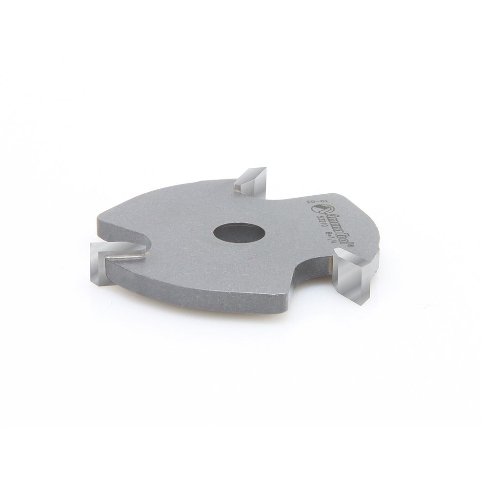 Amana Tool - 53210 Slotting Cutter 3 Wing x 1-7/8 Dia x 1/4 x 5/16