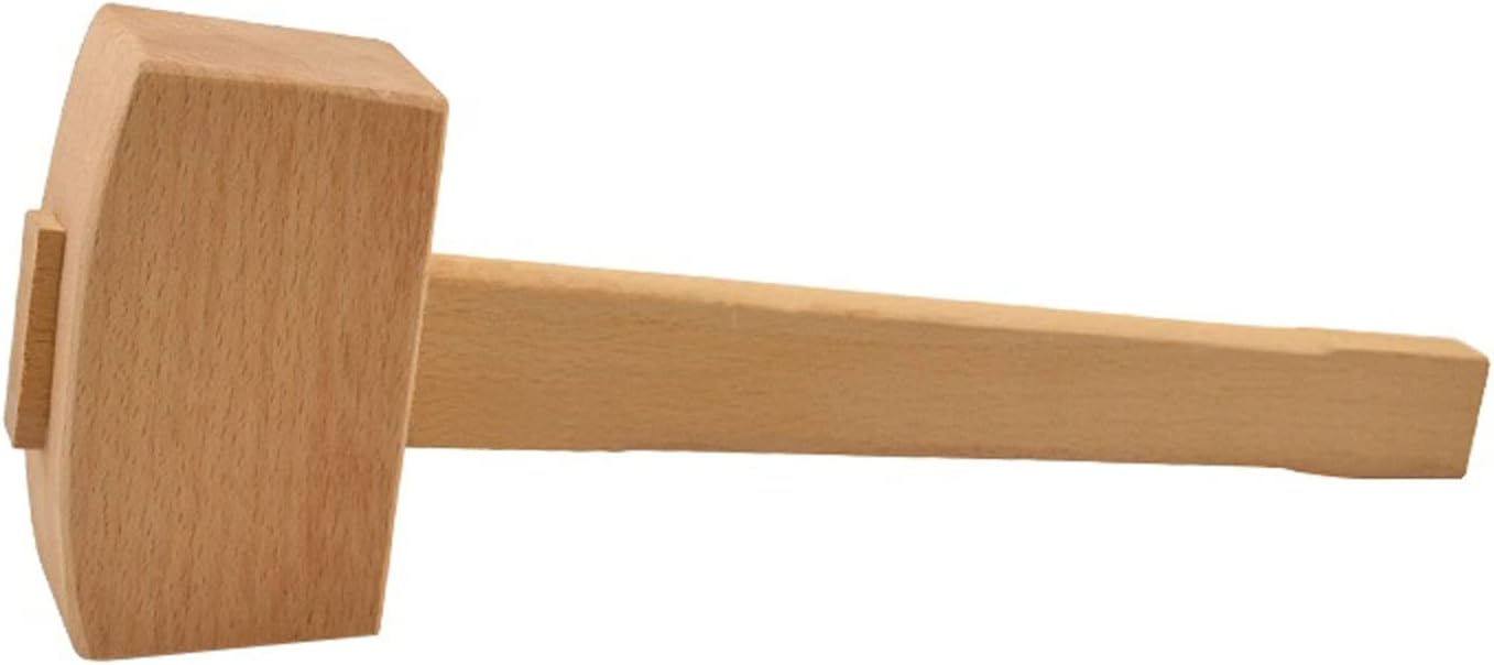 INLIMA Hammer Solid Small BeechWood Hammer Carpenter Mallet For DIY Knock Woodworking Household Multi Hand Installation Tool