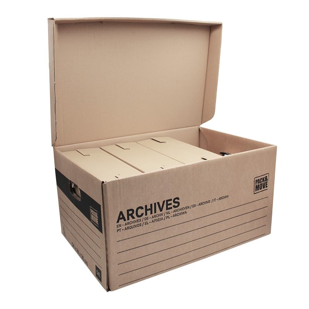 Pack and Move Kit de déménagement de bureau + marqueur et colle gratuits