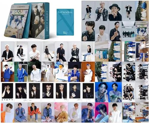Tarjeta fotográfica BTS, 54 unidades, tarjetas Kpop BTS Lomo, mercancía BTS, mini...